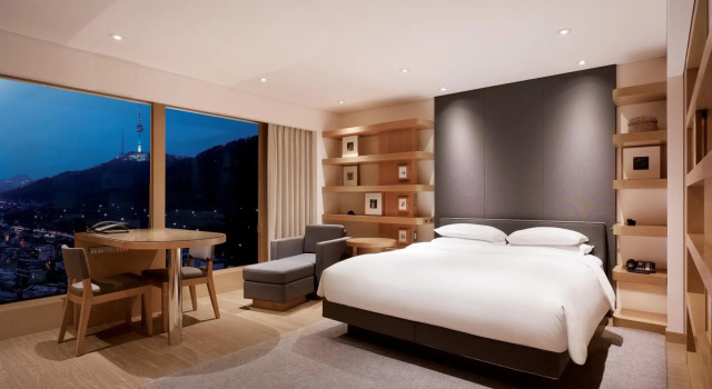 Двухместный номер Corner Grand Hyatt Seoul