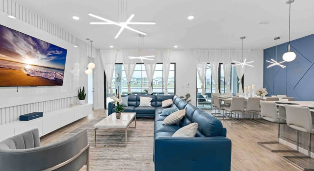 Super Ritzy 9BR 9BA Loft Private Pool, Забронировать Дом для отпуска Виллы Орландо, Вилла