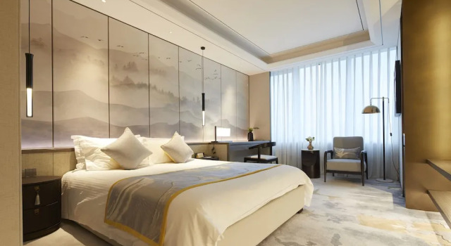 Двухместный номер Deluxe с красивым видом из окна Jin Jiang Tian Cheng Hotel