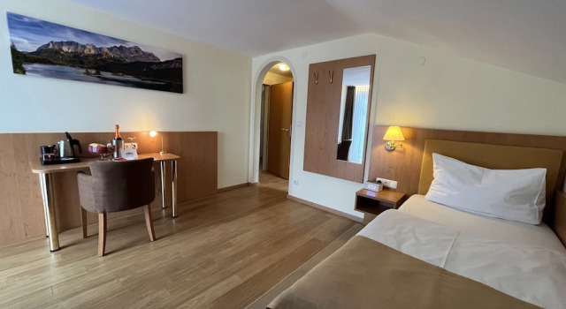 Одноместный номер Comfort с балконом Hotel Garni Brunnthaler
