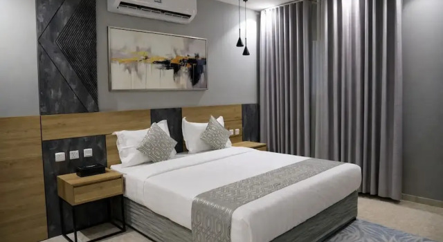 Люкс Deluxe Ajnihat alshamal for Serviced Apartments Serviced