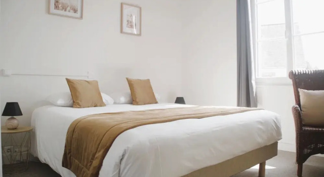 Двухместный номер Superior с видом на океан Hotel Ker Lehn - La Plage