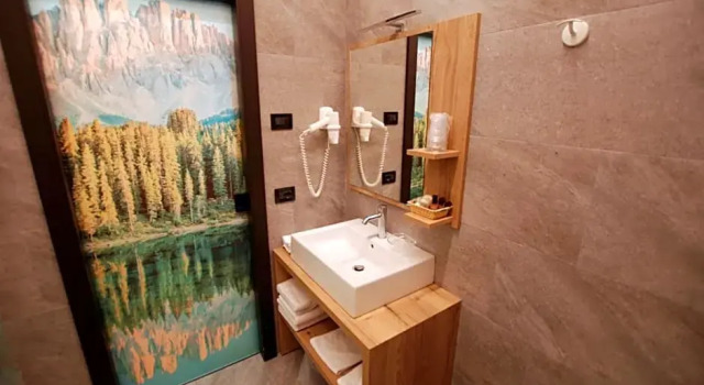 Семейный номер Standard с видом на горы Hotel Chalet Alaska