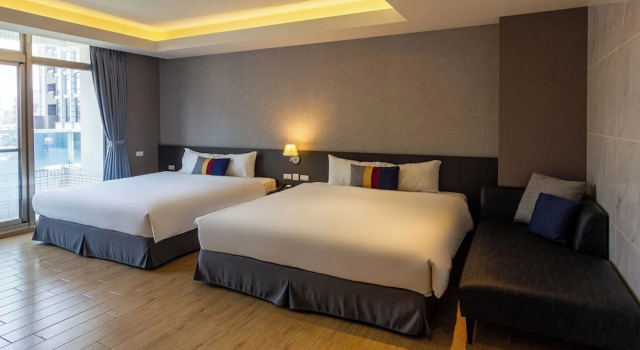 Четырёхместный номер Deluxe CHECK inn New Taipei LuZhou