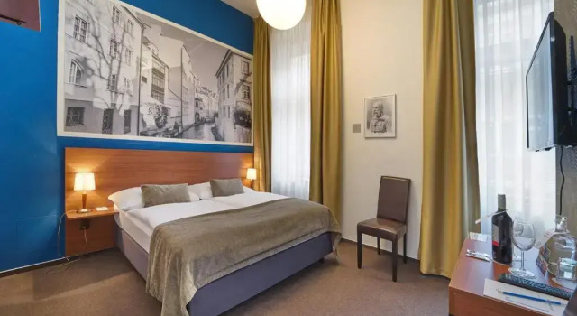 Standard Einzel Zimmer Metropolitan Old Town Hotel - Czech Leading Hotels