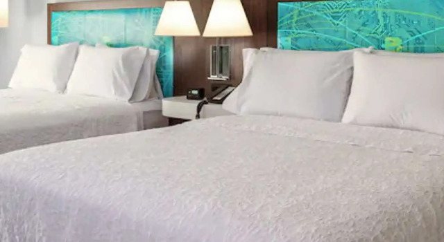 Четырёхместный номер Standard Hampton Inn & Suites Red Bluff