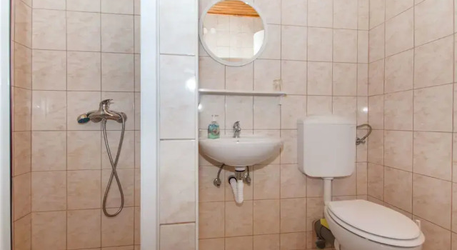 Студия с балконом Apartments and Rooms Stjepan