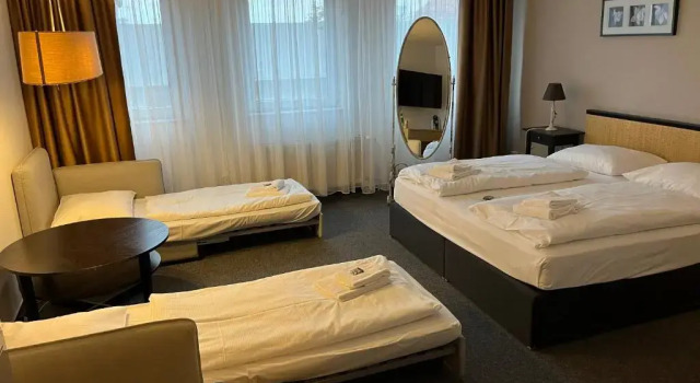 Семейный номер Comfort Отель astral Inn Hotel Leipzig