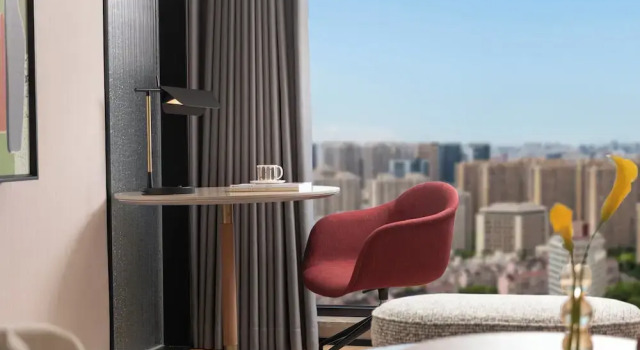 Люкс c 1 комнатой с видом на город 上海武宁筑格酒店Atwell Hotel by IHG