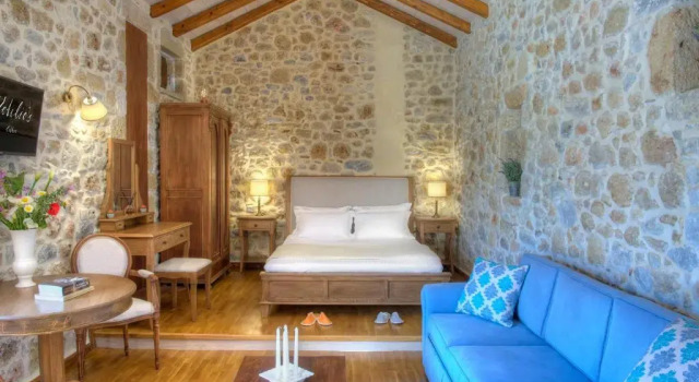 Двухместный люкс Superior Vetilios Lithos boutique hotel