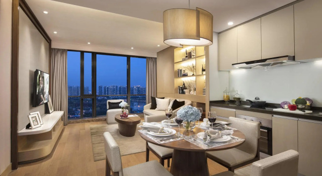 Номер Executive с 2 комнатами Somerset Baitang Suzhou
