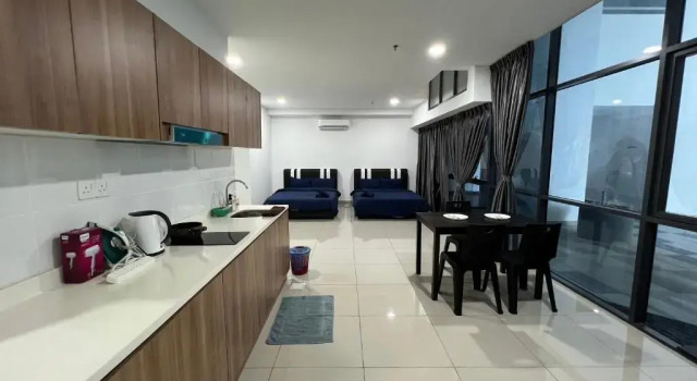 Семейная студия EntireUnits, Pool,Parking,Jaya One,Pacific Towers,Petaling Jaya