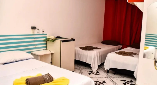 Четырёхместный номер Standard Visk Palace Hotel e Restaurante