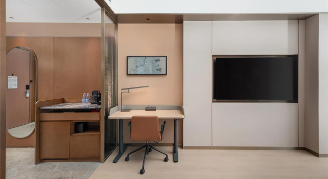 Люкс Deluxe Hilton Garden Inn Wuhu Economic Tech Zone