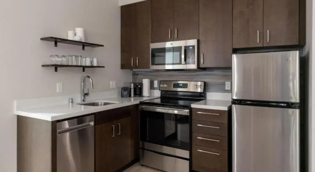 Двухместный люкс c 1 комнатой Residence Inn by Marriott St Louis Clayton