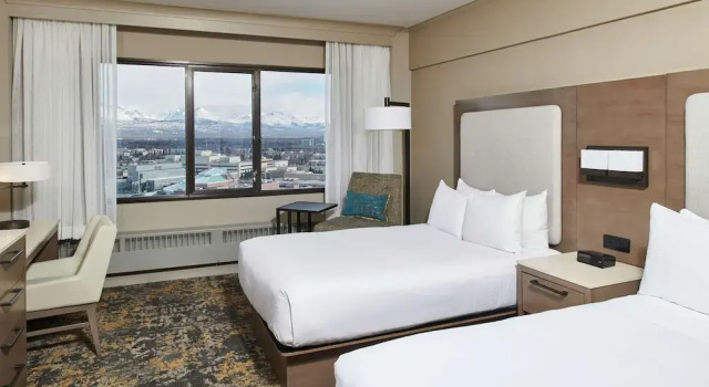 Четырёхместный номер Executive Hilton Anchorage