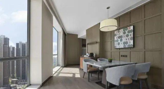 Люкс с видом на море Doubletree By Hilton Yantai Golden Coast Hotel & Suites