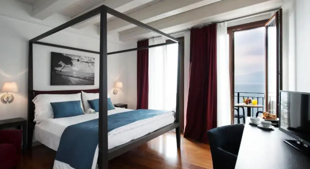 Двухместный номер Deluxe с видом на озеро Hotel Del Porto