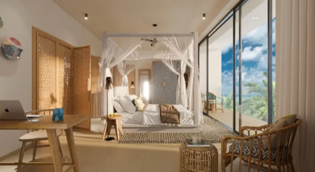 Номер Superior с балконом и с видом на море Курортный отель Toa Spa Zanzibar