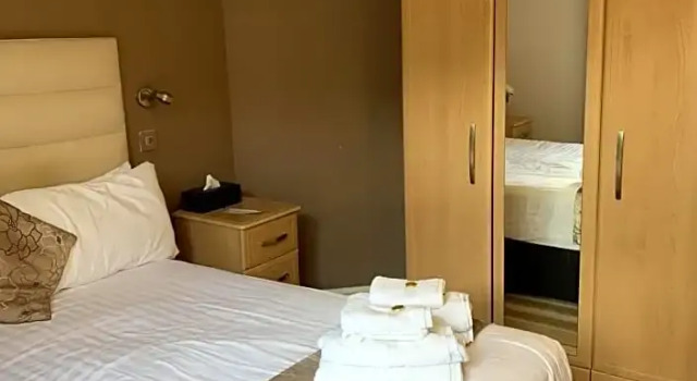 Standaard Tweepersoonskamer uitzicht op de bergen High Tor Hotel