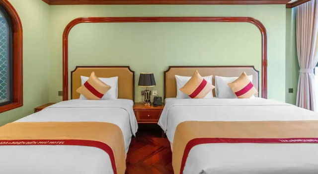 Трёхместный семейный номер Standard 12A&B Dien Bien Phu Hanoi Hotel