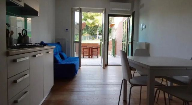 S127 - Sirolo, Nuovissimo Monolocale Con Terrazzo, Rezervovat Hotel Sirolo 