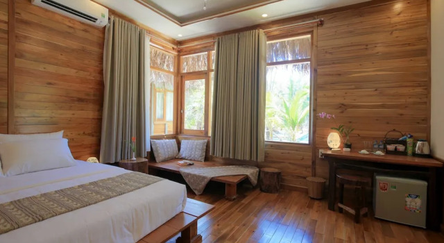 Номер Deluxe с балконом и с видом на сад Phu Quoc Greenland