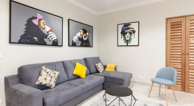 Апартаменты Appartement Vue Mer, Suquet Et Palais Avec Parking