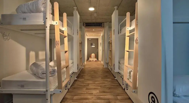 Кровать в общем номере (женский номер) Anda Venice Hostel