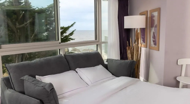Семейный номер Prestige с видом на океан Relais Thalasso Château des Tourelles