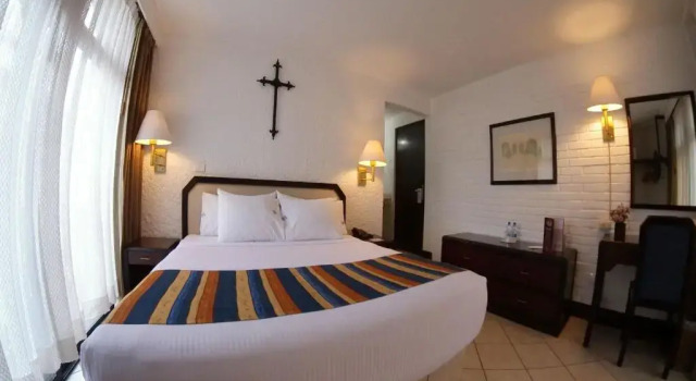Двухместный номер Standard с красивым видом из окна Hotel Del Portal, Puebla