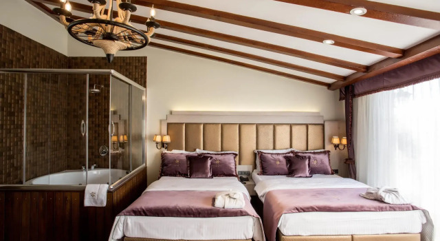 Люкс с видом на город Bonne Sante Hotel