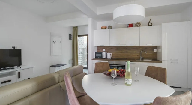 Апартаменты Deluxe с 2 комнатами с видом на море Adria Lux Apartments Sveti Stefan
