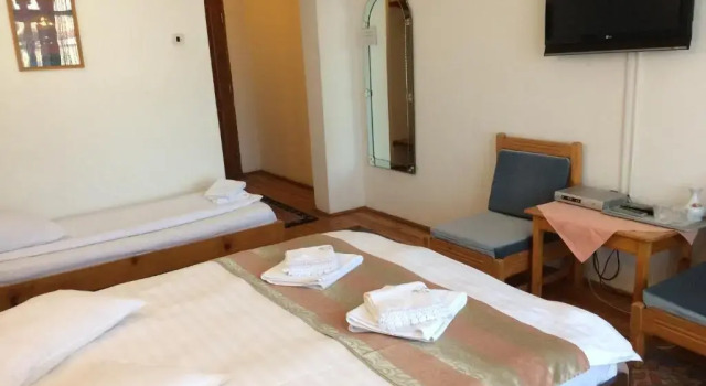Трёхместный номер Standard с балконом и с красивым видом из окна Pension Casa Alba
