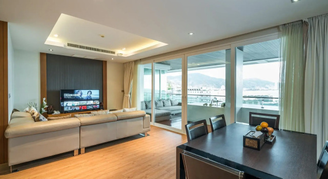 Privilege26 - Seaview plunge pool 3 bedroom luxury apartment on Kalim bay