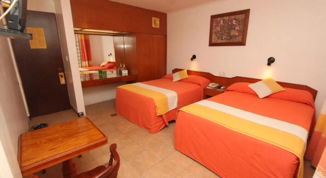 Четырёхместный номер Standard Hotel Oaxaca Real