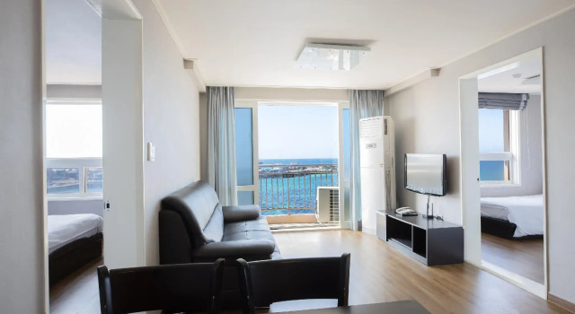 Люкс с 3 комнатами Kensington Resort Jeju Hanlim