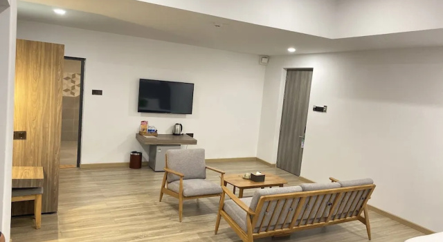 Семейный номер Deluxe с балконом Green Oasis Hotel