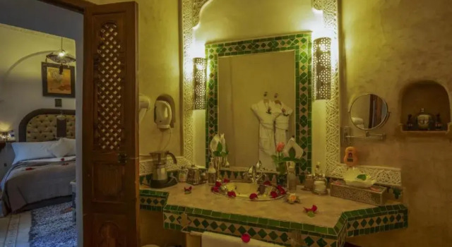 Room in B&B - Riad Anabel - Chocolat Double Room, Забронировать Отель «постель и завтрак» Kasbah 