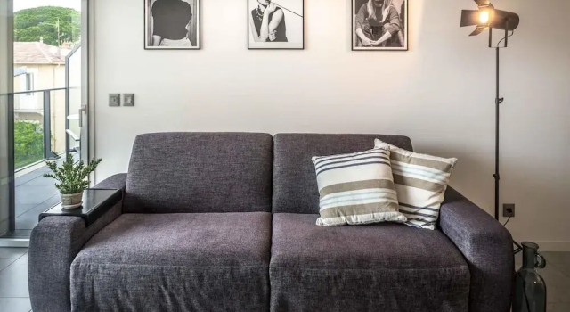 Апартаменты Modern 1 Bed Apartment in Prestigous Area of Cannes a Short Walk to the Croisette and the Palais - 1903