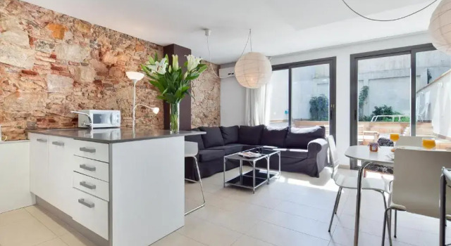 Апартаменты с 3 комнатами Inside Barcelona Apartments Sants