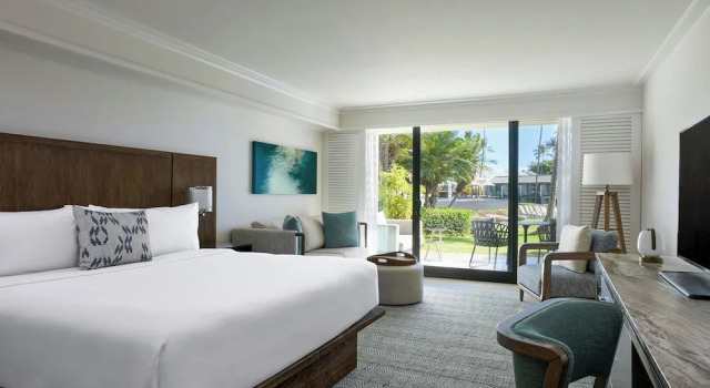 Двухместный номер с балконом и с частичным видом на океан Wailea Beach Resort - Marriott, Maui