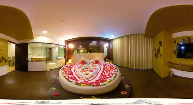 Двухместный люкс с видом на сад Hotel Blossoms