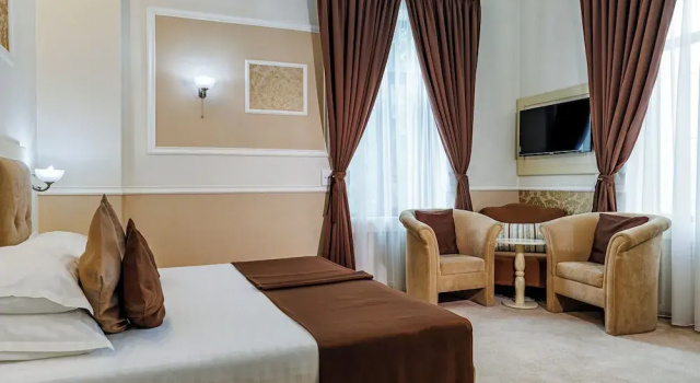 Двухместный номер Deluxe c 1 комнатой La Strada Boutique Villa