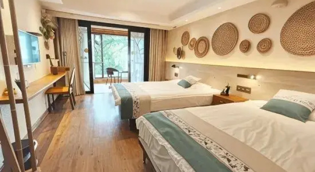 Номер Standard с балконом Longhushan Dalongmen Inn