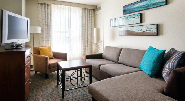 Двухместный люкс c 1 комнатой Residence Inn San Diego Oceanside