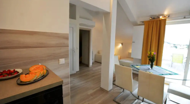 Апартаменты Premium с 4 комнатами с видом на море Villa Rosa