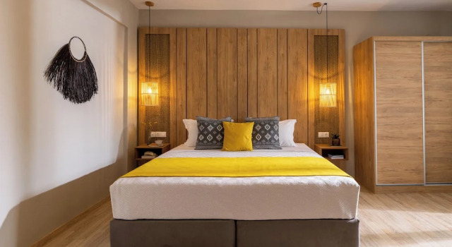 Номер Executive c 1 комнатой с балконом и с видом на бассейн Skiathos Thalassa, Philian Hotels and Resorts