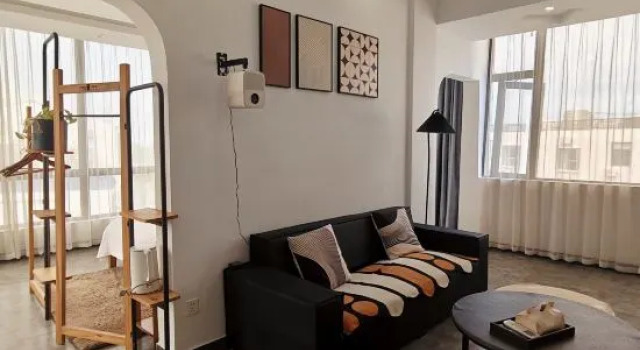 Двухместный люкс с видом на море Yihai Homestay (Weizhou Island Wucaitan Branch)