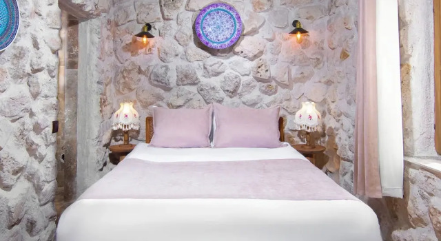 Люкс Deluxe Cappadocia Cavusin Stone House